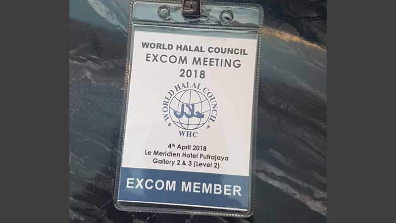 World Halal Council – EXCOM 2018