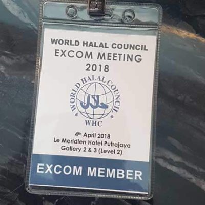 World Halal Council – EXCOM 2018